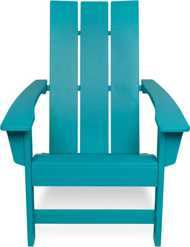 Vista 4 de Shine Company Coastal Modern - Silla Adirondack para todo tipo de clima, Aruba