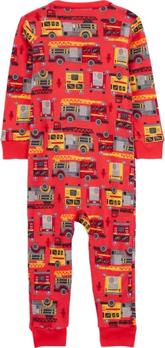 Vista 9 de Simple Joys by Carter's Pijama de algodón sin pies de ajuste cómodo para niños (3 unidades)