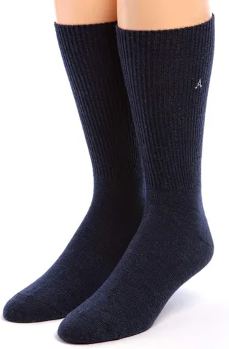 Vista 5 de WARRIOR ALPACA SOCKS - Calcetines de vestir premium de lana de alpaca bebé para hombres y mujeres Negro