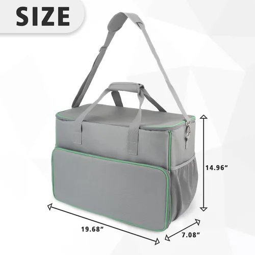 Vista 5 de Bolsa de transporte para Bissell Little Green Machine 1400B, gran capacidad Gris