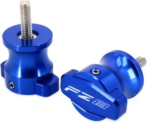Vista 2 de Soportes de marco CNC para motocicleta, tornillos M6, deslizadores, carretes de basculante para Yamaha FZ8 FZ-8 2011 2012-2016 deslizadores de marco