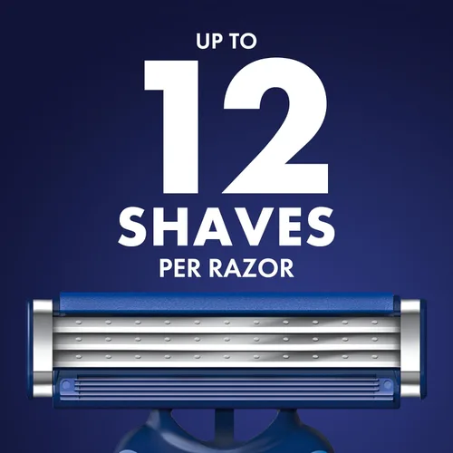 Vista 7 de Maquinillas de afeitar desechables Gillette Sensor3 Comfort para hombres, 12