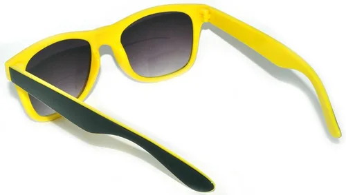 Vista 3 de Classic Retro Vintage Two -Tone Frame Smoke Lens Sunglasses Fashion Style TM