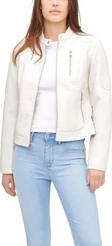 Vista 3 de Levi's Women's Faux Leather Motocross Racer Jacket (Standard and Plus)