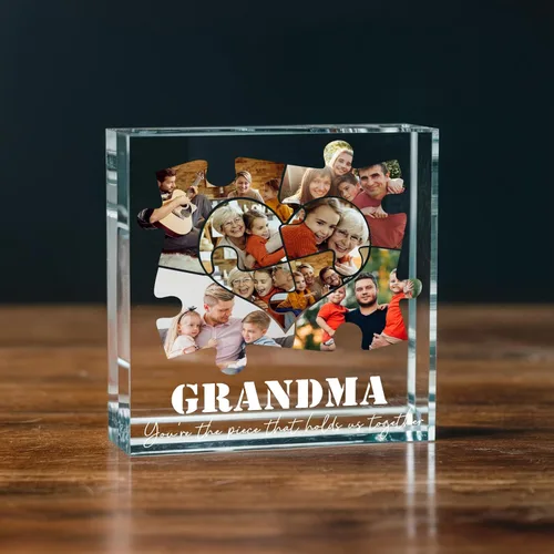 Vista 20 de Nazenti Bloque de fotos acrílico personalizado, Regalos de fotos de aniversario, Regalo de foto personalizado, Regalos de Navidad para él, Ella