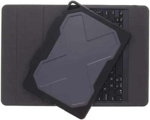Vista 5 de ZAGG funda rígida con retroiluminación de 7 colores y teclado Bluetooth para Apple iPad Pro 10.5 2017 - Color negro