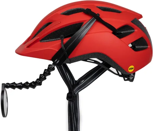 Vista 2 de Espejo para casco de ciclismo EVT, zona segura
