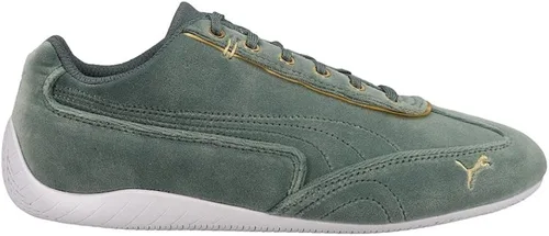 Vista 3 de PUMA Mujeres Speedcat Lace Up Zapatillas Zapatos Casual - Verde