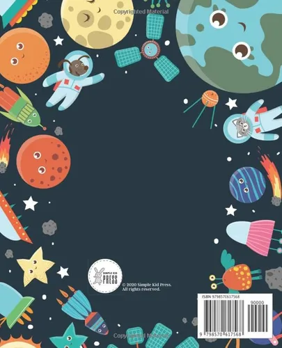 Vista 2 de My Awesome Sticker Album Blank Sticker Book for Collecting Stickers Reusable Sticker Collection Album for Kids - Space Design
