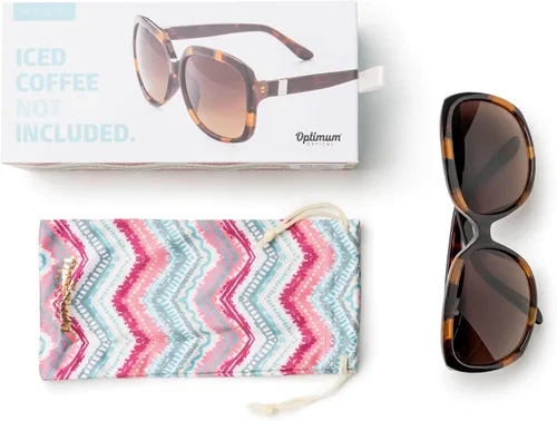 Vista 5 de OPTIMUM OPTICAL Gafas de sol protectoras UV atemporales para hombres y mujeres