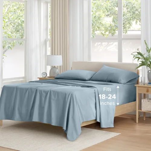 Vista 10 de Comfort Spaces - Sábanas con fundas de almohada Paisley Multi