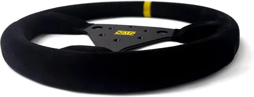 Vista 2 de OMP Volante 320 SP Negro Grip Centro Plata
