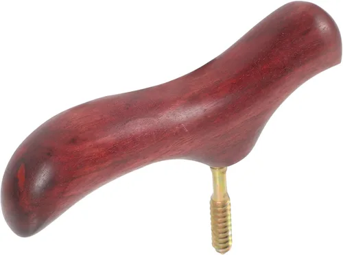 Vista 9 de Yardwe Mango de bastón para bastón, perilla de caña de madera, mango de bastón de senderismo, mango de mango de monopié, accesorio para convertidor