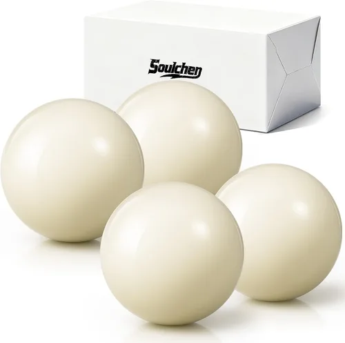 Vista 7 de Soulchen Bola de entrenamiento de gran tamaño de 2 3/8 pulgadas, adecuada para mesa de billar para mesas de billar y mesas de bar