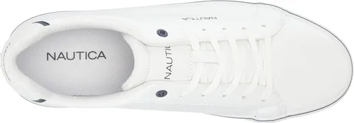 Vista 5 de Nautica Zapatos casuales para hombre, mocasines clásicos con cordones, tenis de moda, en tamaños medianos y anchos