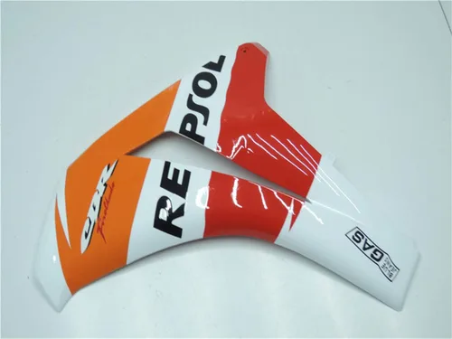 Vista 8 de US STOCK - Carenado blanco rojo naranja apto para Honda 2008-2011 CBR1000RR 006 Blanco Rojo Naranja