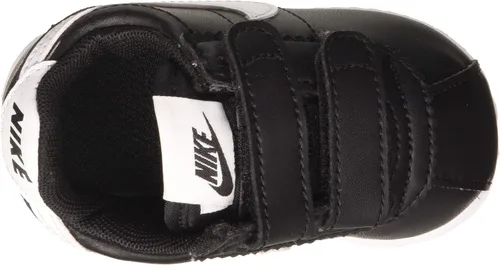 Vista 5 de Nike - Tenis Cortez Basic SL para niño, color blanco y negro