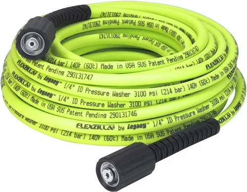 Vista 8 de Flexzilla HFZPW36425M-E 3600 PSI, manguera de lavado a presión de 25 pies, 1/4 pulgadas x 25 pies, ZillaGreen