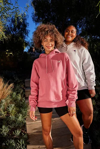 Vista 4 de Champion, Reverse Weave Oversized Hoodie, Heavyweight Fleece Sweatshirt for Women