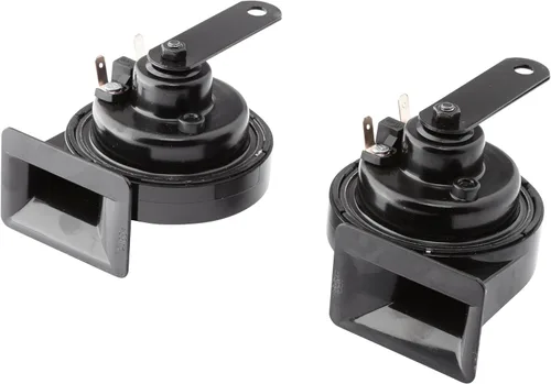 Vista 65 de HELLA 012010971 Kit de Bocina de Trompeta Negra de 12V (Ajuste Universal - Paquete Blíster)