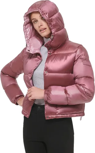 Vista 5 de Calvin Klein Con capucha y bolsillos acolchados para mujer