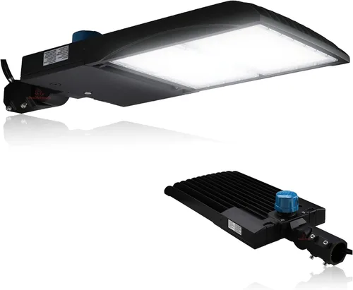 Vista 57 de RuggedGrade Vatiaje de luz LED NextGen IV de 100 W para estacionamiento Negro