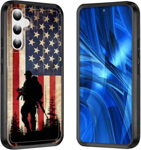 Vista 40 de para Galaxy A15 5G - Funda, [Prueba de caída de grado militar] Funda protectora resistente a golpes de uso pesado y resistente para Samsung Galaxy