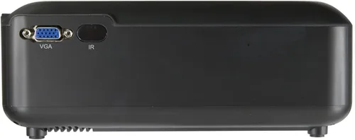 Vista 2 de GPX Mini proyector con Bluetooth, puertos USB y SD, incluye control remoto (PJ609B), negro
