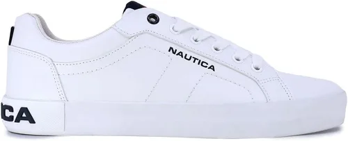 Vista 2 de Nautica Zapatos casuales para hombre, mocasines clásicos con cordones, tenis de moda, en tamaños medianos y anchos