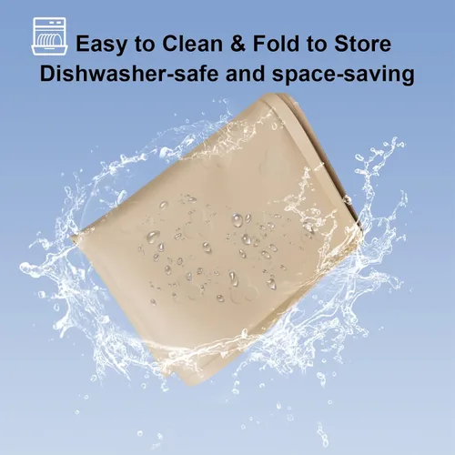 Vista 6 de Tapete para debajo del fregadero, tapete impermeable para gabinete de cocina de 34 x 22 pulgadas, forro de silicona flexible para debajo