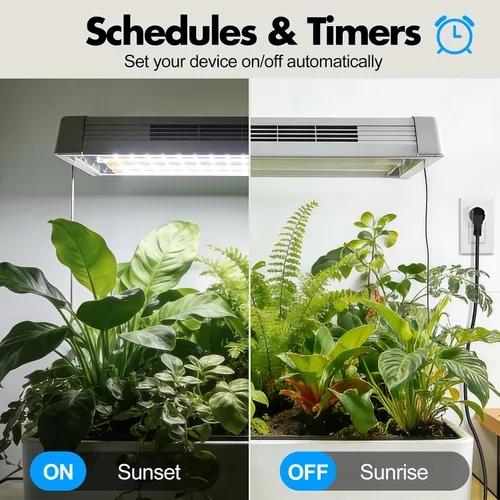 Vista 5 de DeeprClean Mini enchufes inteligentes que funcionan con Alexa, enchufe Wifi compatible con Google Assistant, toma controlada por aplicación