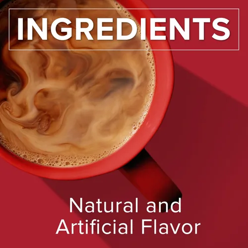 Vista 8 de Folgers Café molido con sabor a caramelo mantequilla, recipiente de 9.6 onzas (paquete de 6)