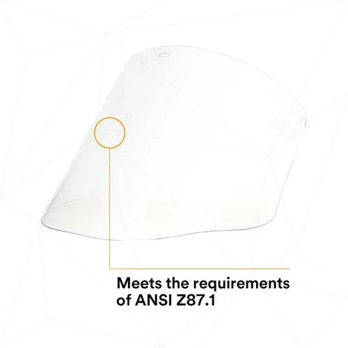 Vista 6 de 3M H8A Combinación de Arnés de Cabeza con Trinquete y Visera Protector Facial Transparente, Sistema Completo de Seguridad de Arnés de Cabeza