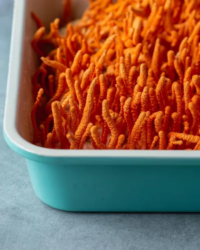 Vista 12 de Mezcla Cordyceps de bienestar de hongos con cápsulas Reishi: cápsulas orgánicas de hongos, suplemento en polvo de hongos, apoya el sistema