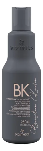 Vista 4 de Kit de tratamiento de queratina brasileña Ecosmetics BK Cepillo progresivo Sistema de alisado y alisado Reductor de volumen. 33.8 fl oz/16.9