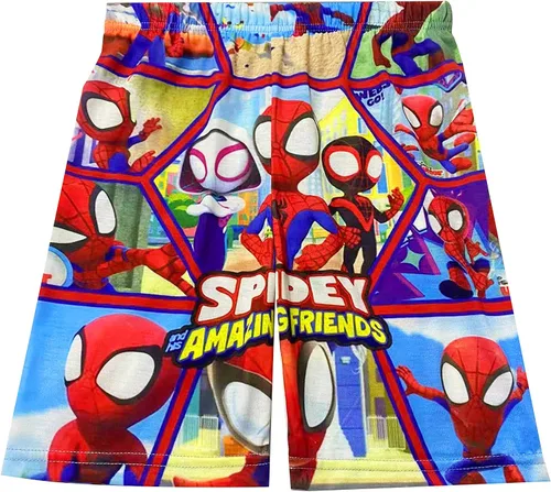Vista 3 de FACDEM Toddler Boys Hero Shirt Set Little Kids Tee Tops Pants 2PCS Short Sleeve Clothes Party Outfit Birthday Gift