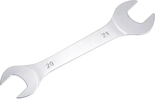 Vista 16 de uxcell Llave fina de extremo abierto, espejo métrico de 0.236 in x 0.276 in, acero de alto carbono, para mantenimiento doméstico y reparaciones