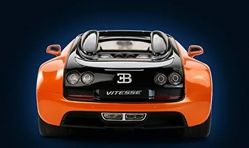 Vista 6 de Radio Control remoto 1/14 Bugatti Veyron 16.4 Grand Sport Vitesse con licencia RC Model Car (blanco/azul)