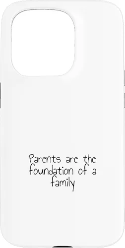 Vista 14 de iPhone 16 Parents are the foundation of a family Case