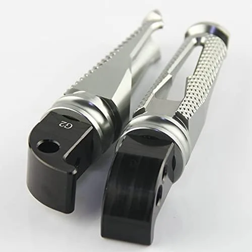 Vista 2 de Reposapiés trasero de motocicleta Pedales para Yamaha MT09 MTN850 MT-09 para Yamaha MT07 MTT690 MT-07, MT03 MT-03 para Yamaha XSR900 MTM850, XSR700