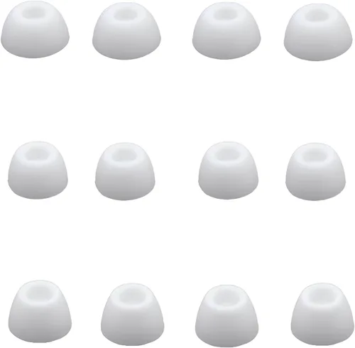 Vista 12 de 6 pares de puntas negras de repuesto de silicona S/M/L para Galaxy Buds 2 Pro, compatibles con Samsung Galaxy Buds 2 Pro