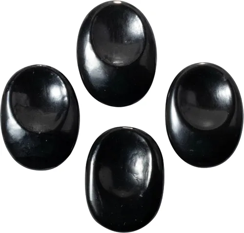 Vista 3 de Shungite Piedra de preocupación Tamaño 1.5 pulgadas - 1.75 pulgadas 1 pieza Cristales y piedras curativas, piedras de preocupación