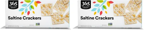 Vista 7 de 365 by Whole Foods Market, Galletas saladas tipo Saltine, 16 onzas