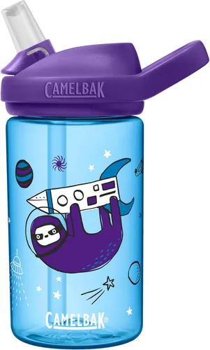 Vista 13 de CamelBak Eddy+ Kids Water Bottle with Bite Valve Straw, Leak‑Resistant Easy Sip Design for Everyday Hydration, 14oz Kids
