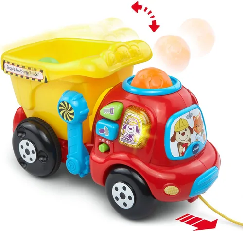 Vista 3 de VTech Camión de carga y descarga Amarillo