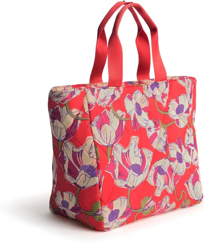 Vista 5 de Vera Bradley Women's Featherweight Lunch Tote Bag Flutter