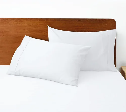 Vista 70 de Juego de 2 fundas de almohada 100% de algodón egipcio, fundas de almohada refrescantes de 400 hilos, fundas de almohada suaves y transpirables