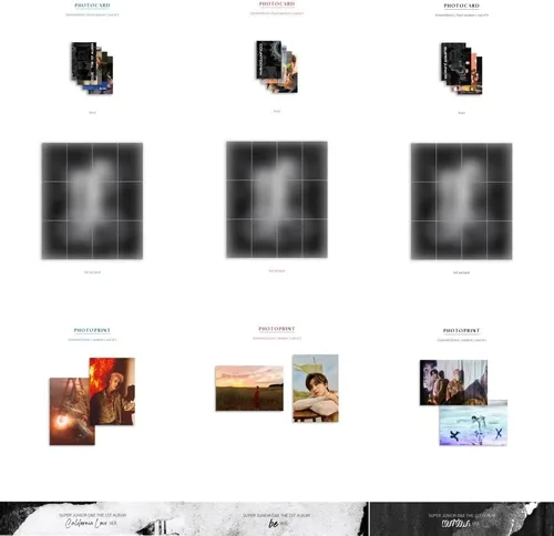 Vista 6 de SM Ent. Super Junior D&E - Countdown (Vol.1) Álbum+Juego de tarjetas de fotos extra (be (EUNHYUK) ver.)