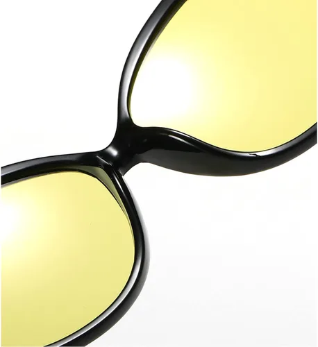 Vista 7 de mincl Fashion Polarized Night Vision Reading Sunglasses for Womens Trendy 2022 Oversize Ride Driving Sun Glasses