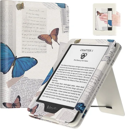 Vista 27 de MoKo - Funda para Kindle de 6 pulgadas (11ª generación, versión 2024/2022), Kindle (10ª generación, 2019) y Kindle (8ª generación, 2016), funda